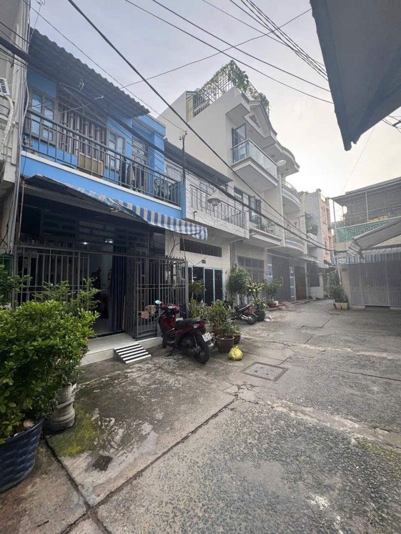 Bán Nhà Hẻm 54 Đồng Đen Khu Bàu Cát Hẻm Xe Hơi